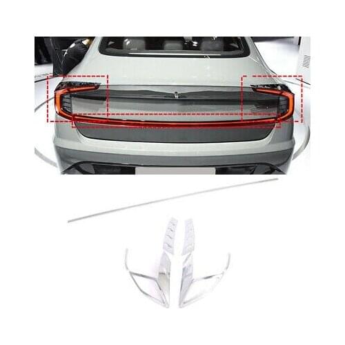5* Chrome Rear Light + Tailgate Door Trunk Lid Cover For Hyundai Sonata DN8 2020