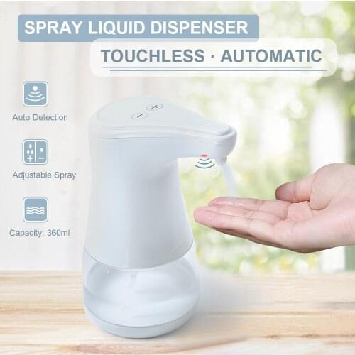 Automatic Liquid Soap Dispensers For Kitchen Bathroom Soap Dispenser Dish For Bathroom Accessories Restroom Water Shampoo Holder
