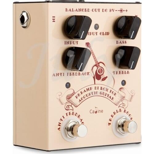 CL Acoustic Guitar DI Solo Effect, Carling Classical Folk Guitar Pre-Class Canon Balance Port