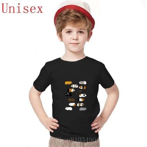 Guinea Pigs children clothes New Arrival Simple Casual Classic kids tshirts boys shorts Summer Crew Neck Picture Teenboys Top