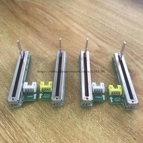 DJM800 CH1 CH2 CH3 CH4 FADER FOR PIONEER DJM 800 DWX2537 2538 2539 2540(4PCS)