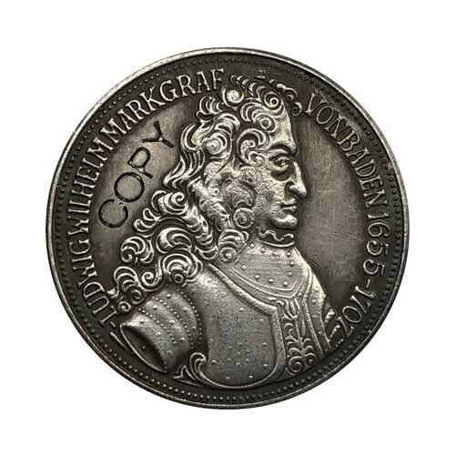 Germany 1955 5 DEM copy coin 29MM