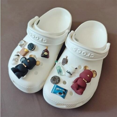 Fashion Trend Charms for Crocs DIY High Quality Bundle Croc Charms Designer All-match Luxury Clogs Shoes Accessories Girls Gift