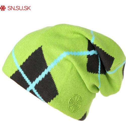 SN.SU.SK Men Women Two Sided Wear Ski Cap Warm Winter Hats Skiing Skating Caps For Woman Turtleneck Beanies Snowboard Hat 5267