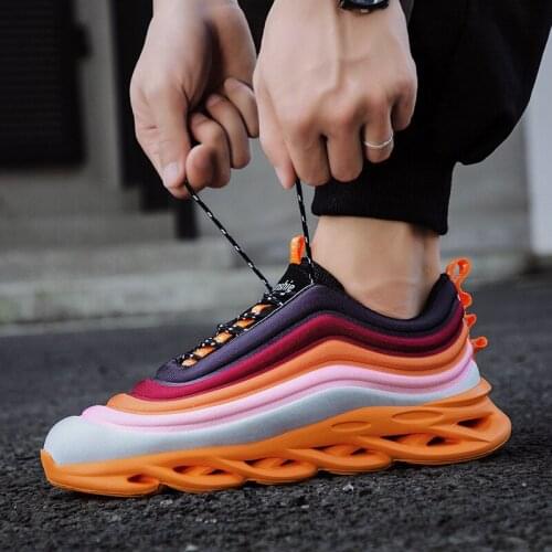 Mens Casual Shoes for Man Sneakers Durable Outsole Trainer Zapatillas Deportivas Hombre Fashion Sport Running Shoes Plus SIZE