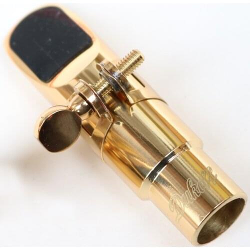 Music Fancier Club Professional Tenor Soprano Alto Saxophone Metal Mouthpiece Gold Plated Sax Mouth Pieces Accessories Size 5678