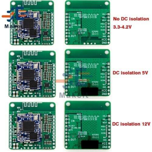 QCC3031 APTXHD Audio AUX lossless Music Hifi Bluetooth 5.0 Receiving Board TPA6132A2 Car Audio Amplifier Board Receiver Module