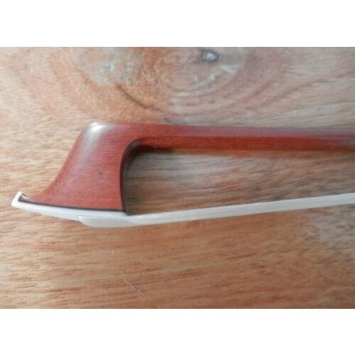 Professional 4/4 Violin Bow Selected pernambuco , Pure Silver mounted