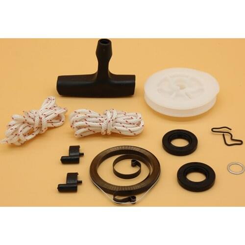 Recoil Rewind Starter Pulley Spring Handle Grip Pawl Oil Seal Kit Fit For Stihl MS290 MS310 MS390 Chainsaw Tool Parts