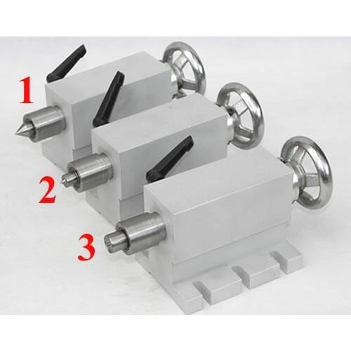 CNC Tailstock for Rotary Axis( A axis, fourth axis the axis of rotation parts--tail top,thimble,activity center,50mm Telescopic