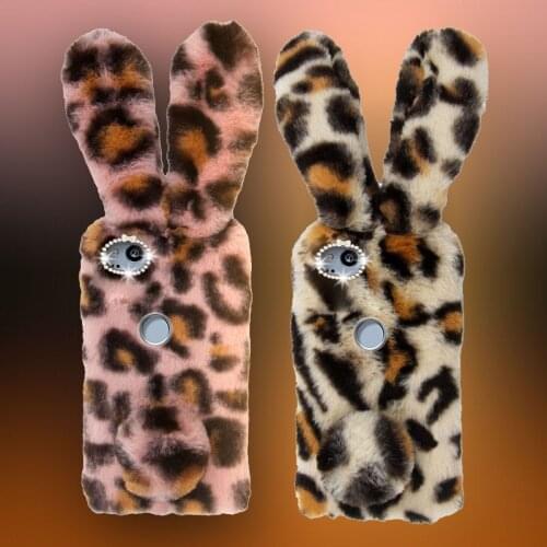 Winter Warm Plush Corduroy Retro Leopard Print Phone Case for Goolgle Pixel 2 3 3A XL Case Cover Coque for Pixel 4 XL 4A fundas
