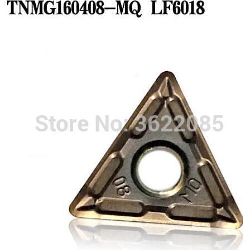 10pcs TNMG160404/08-MQ LF6018 Turning Inserts For Stainless Steel