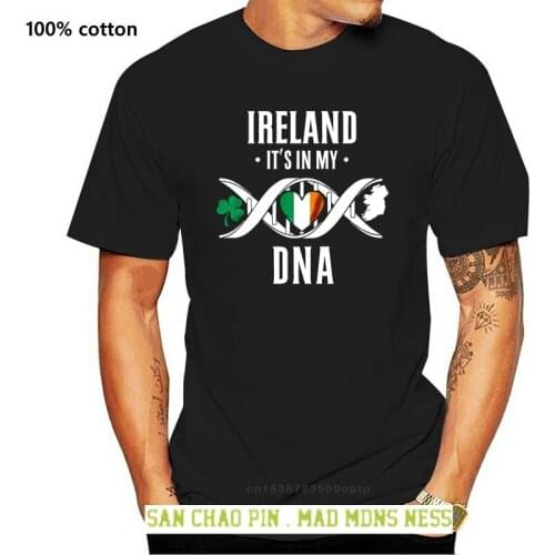 2019 Fashion Summer Style Irish Ireland Heritage T-shirt Proud Irish T-shirt Stylized Shirt Tee shirt