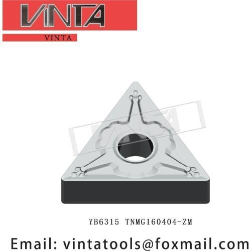 Free shipping high quality 10pcs/lots YB6315 TNMG160404-ZM cnc carbide turning inserts cutting blade tools