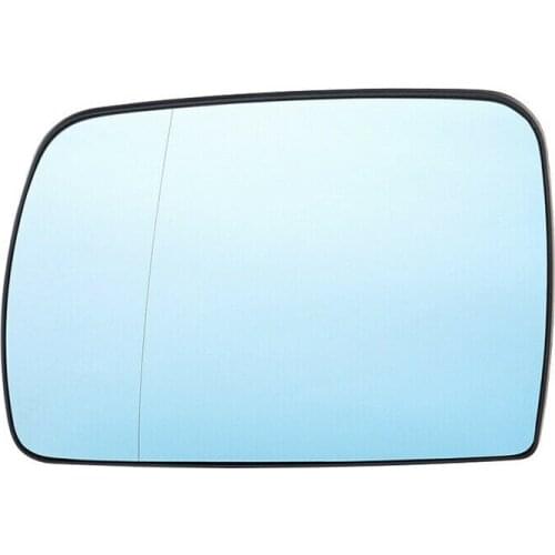 Wing Rear Mirror Glass Blue Heated Aspheric Blind for BMW- E53 X5 1999-2006
