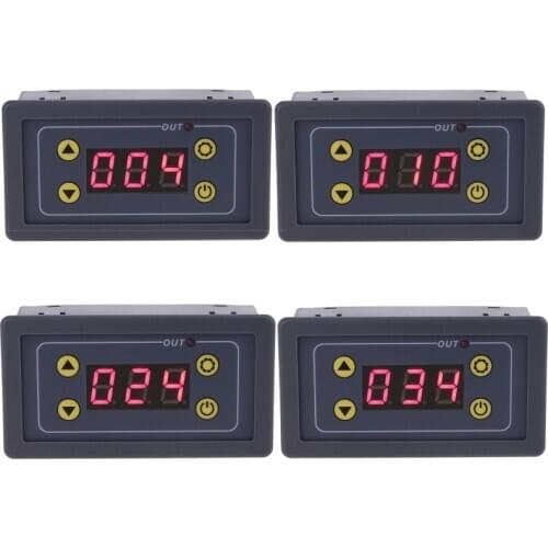 DC 5V 12V 24V AC 110V 220V Delay Time Relay Module Timing Cycle Timer Control