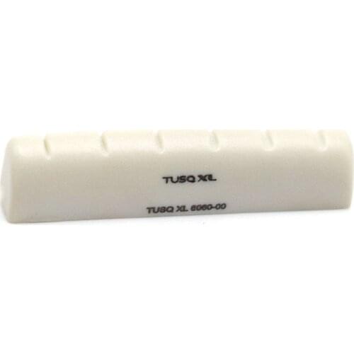 Graph Tech PQ-6060-00 TUSQ nut XL 1/4" 6-String Guitar Slotted Nut for EPI style guitar,Ivory