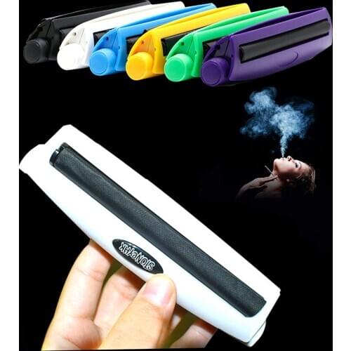 Cigarette Rolling Machine 110mm Roller For Weed Smoking Rolling Paper Hand Cigarette Tobacco DIY Tools Easy Rolling Roller Machi