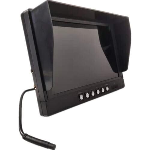 2021 New Private Design AHD Vehicle Rearview Monitor HD Video Input with 9 Inch Screen LCD Panel for Truck Buses