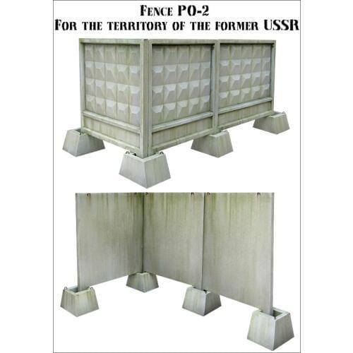 Unassambled 1/35 fence for former USSR Accessories Figure Resin kit miniature model Unpainted