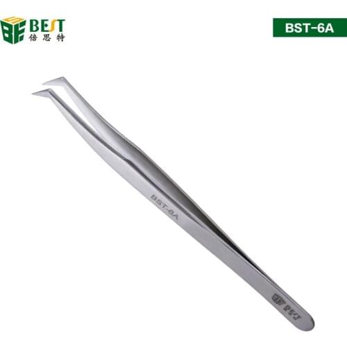Brand new high quality stainless steel Anti-static tweezers super hard eyelash extension tool industry best quality tweezers