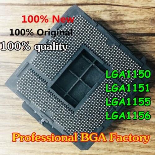 100% New LGA1151 LGA1155 LGA1156 LGA1150 LGA 2011 2011-3 1356 G34 771 775 1366 AM3B AM4 FM2 BGA CPU Socket holder with Tin Balls