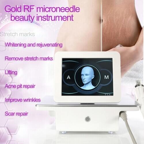 Portable Microneedle RF Machine Skin Tightening anti-wrinkle anti-acne Scars Stretch marks removal fractional RF beauty machine
