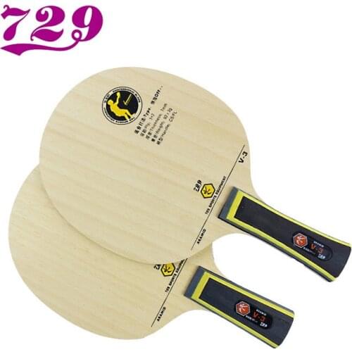 RITC 729 Friendship V-3 (V3, V 3) Wooden Arylate-Carbon OFF++ Table Tennis carbon Blade for PingPong Racket