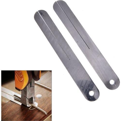 Guitar Fret Puller Fretboard Fingerboard Repair Tool Protector Steel Plate Capacitor Measure Luthier