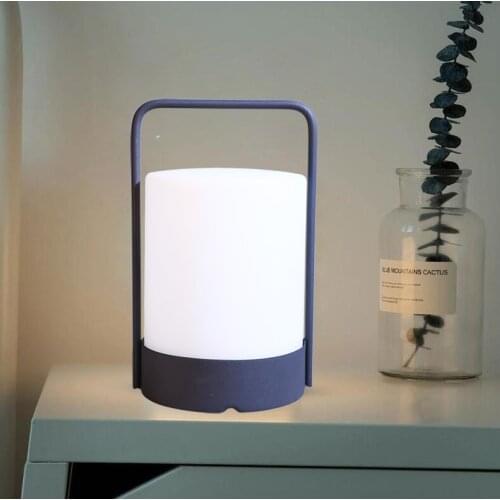 Outdoor Indoor Night Light Led Lamp Portable Table Lights Bedside Room Decor Remote Control Bedroom Decoration Lighting