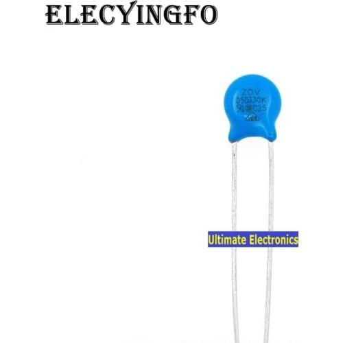 100pcs Varistors 5D330K 05D330K 33V Varistor Metal voltage dependent resistor