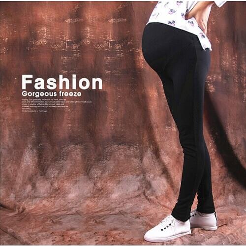#216 Spring New Fashion Maternity Pants Care Belly Leggings Clothes For Pregnant Women Plus Size