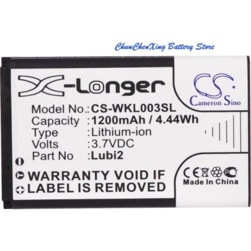 Cameron Sino High Quality Battery Lubi2 for Wiko Lubi,Lubi 2,Lubi2,Riff, For ALIGATOR A290,A330,A350,A400,A500i,A600,D730, D830