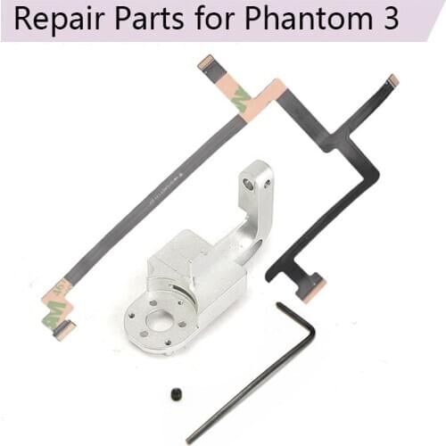 Yaw Arm Bracket Flex Ribbon Flat Cable Gimbal Camera Mount Plate Pitch Motor for DJI Phantom 3 SE Drone Accessories Repair Parts