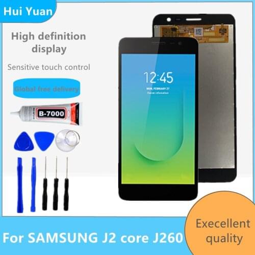 Original for Samsung Galaxy J2 Core 2018 J260 J260M/DS J260F/DS J260G/DS LCD Display Touch Sensor Digitizer Assembly