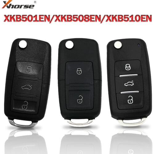 10pcs Xhorse VVDI2 Wire Universal Remotes Key 2/3 Buttons Board For V W B5 Type VVDI Mini Key Tool Max Remote Programmer