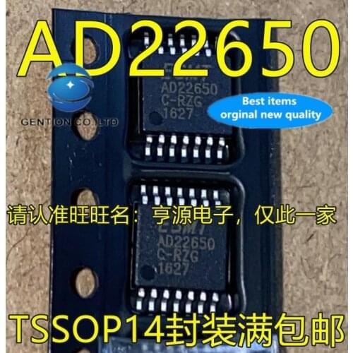 10PCS AD22650 AD22650C-RZG SSOP14 feet without cover stereo line driver in stock 100% new and original