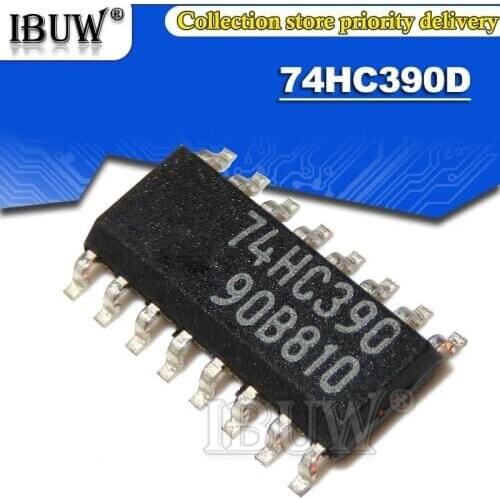 100PCS SN74HC390D SOP16 ibuw 74HC390D SOP-16 74HC390 SOP