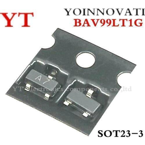 1000pcs/lot BAV99LT1G BAV99 A7 SOT-23 IC Best quality