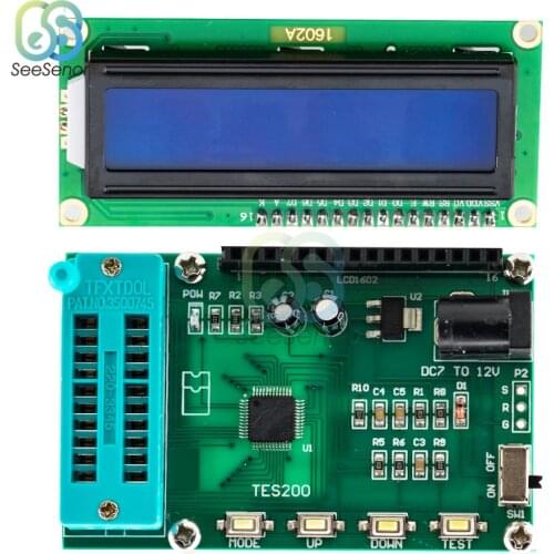 Digital IC Tester 74 Series 40 Series IC Logic Gate Testing TES200 Precision Integrated Circuit Checker