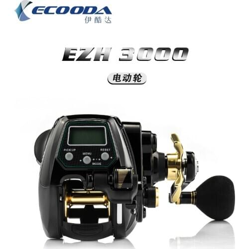 Ecooda New modle EZH3000 electric reel fishing reel boat fishing reel saltwater ocean fishing reel