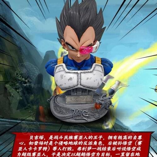 1:1 Scale Bust of Veg Bust GK Handmade Resin Statue Size:59cm*49cm*100cm