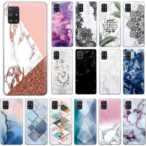 Marble TPU Case For Samsung Galaxy M31s 4G Silicone Cover For SamsungM31s Galaxy M31s M 31s 31 S 6.5" Phone Cases Fundas Coque