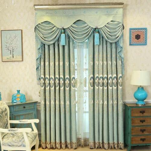 Mrs.Xu Curtains In The Living Room On The Window