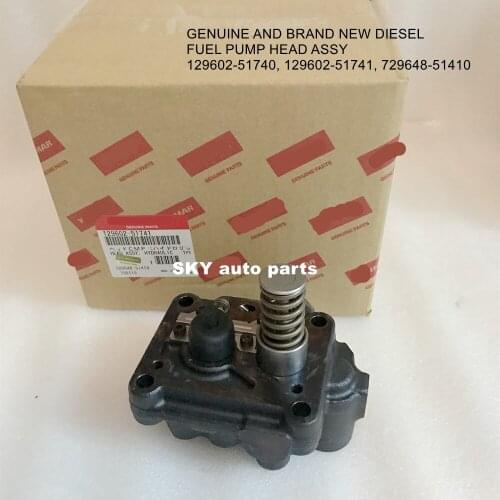 GENUINE AND BRAND NEW DIESEL FUEL PUMP HEAD ASSY 129602-51740, 129602-51741, 729648-51410, X4 HEAD ROTOR FOR 4TNV88 engine