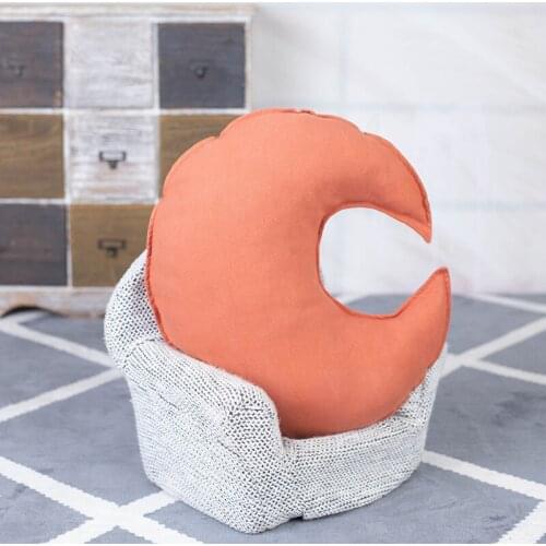 Cloud Baby Soothing Pillow Embroidery Blinking Pillows for Sofa Chair Cushions Bay Window Home Decor Childrens Room Decoration