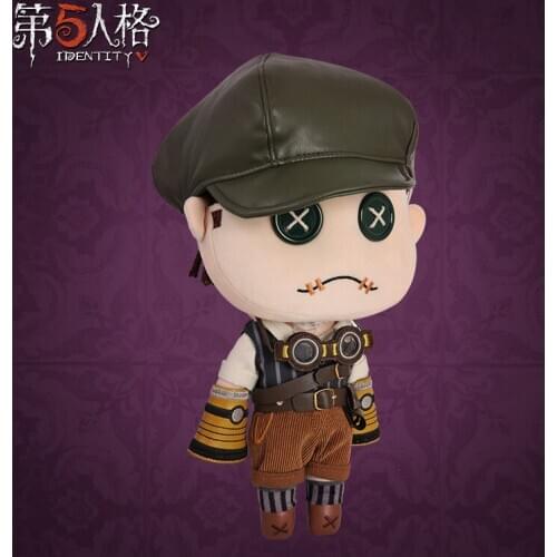 Anime Identity V Mercenary Spring Hand Naib Subedar Short Plush Doll Pillow Cute Change Clothing Toys Cushion Cartoon Xmas Gifts