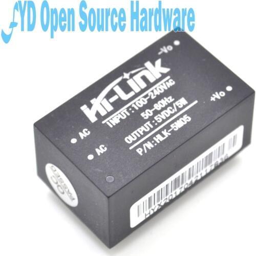 5PCS 220V to 5V/3.3V/9/12V/24V AC-DC HLK-5M03 HLK-5M05 HLK-5M09 HLK-5M12 switching step-down 5w power module