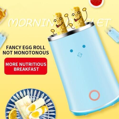 Double tube practical vertical diy automatic egg intestine omelet machine omelette egg roll manual crispy machine equipment