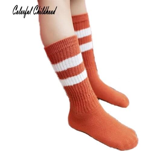 Colorful Childhood Baby Boys girls Stripes Socks infant baby cartoon socks Unisex Socks newborns infantile for 0-6 years